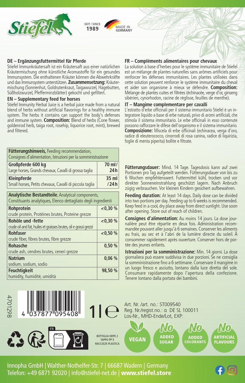 Stiefel Immunity Herbal Juice 1 l