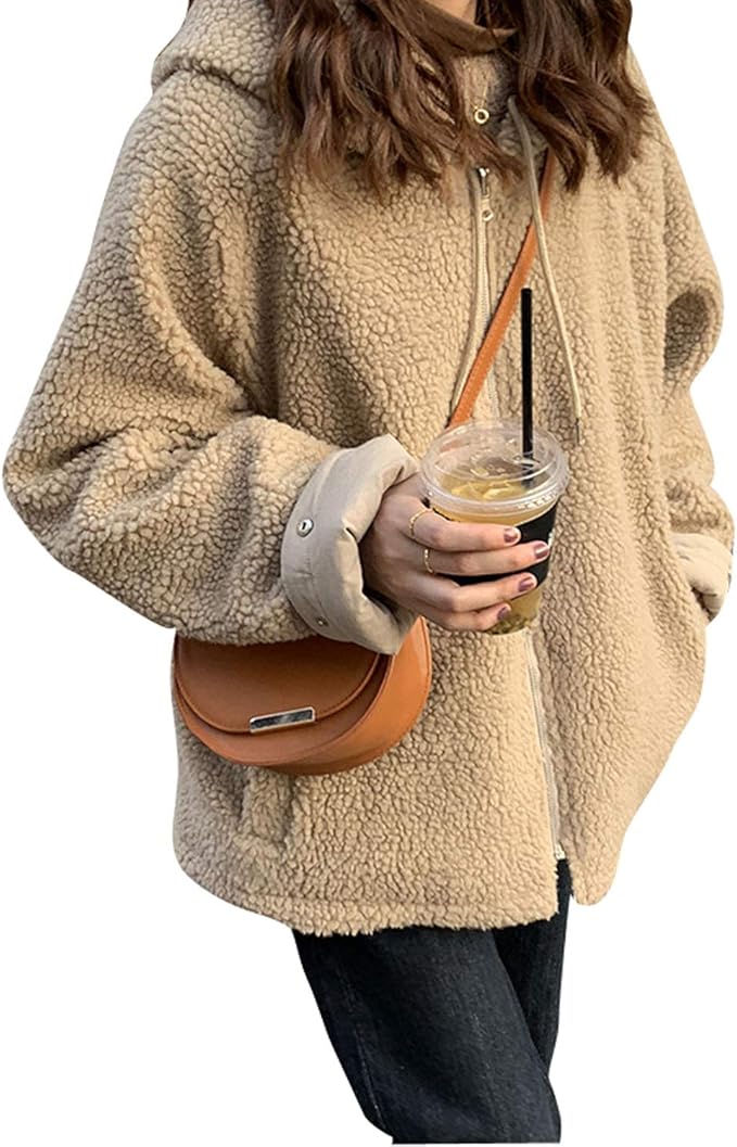 Amazon ボアブルゾン リバーシブル レディース ボアジャケット ボアコート アウターコート ブルゾン もこもこ レディースコート 冬人気 防寒 カジュアル ゆったり アウトドア 暖かい コート ジャケット 通販 Amazon ボアブルゾン リバーシブル レディース ボアジャケット ボアコート アウターコート ブルゾン もこもこ レディースコート 冬人気 防寒 カジュアル ゆったり アウトドア 暖かい コート ジャケット 通販
