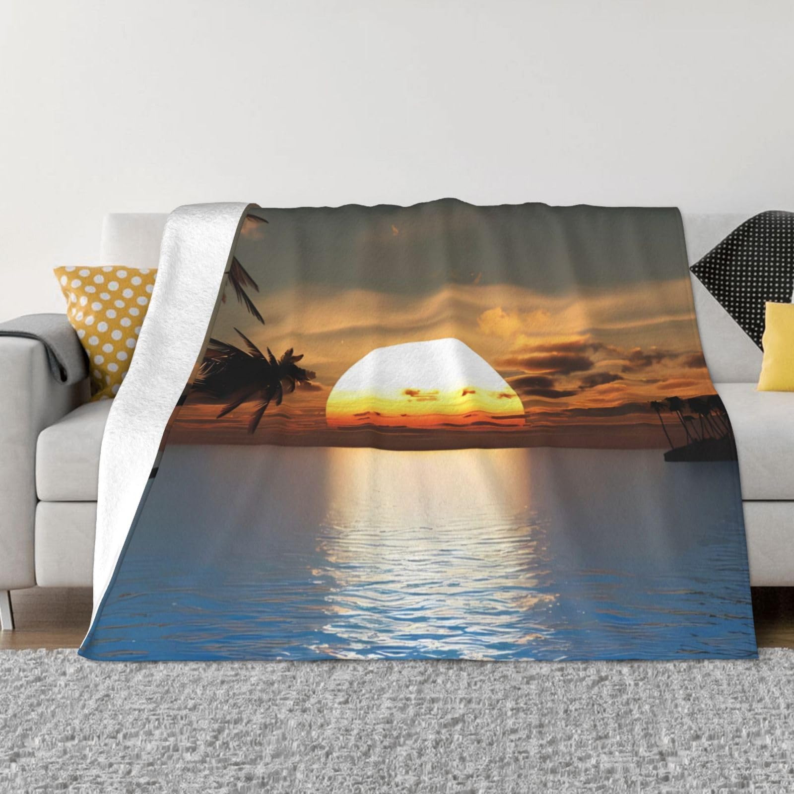 Couverture en flanelle anti-boulochage et ultra douce pour un confort durable