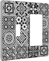 Vista 142 de Farmhouse Coffee Primitive Coffee Bean Kitchen 3 Gang Triple Interruptor de Luz de Palanca Cubierta de Placa de Pared Placa Frontal Eléctrica