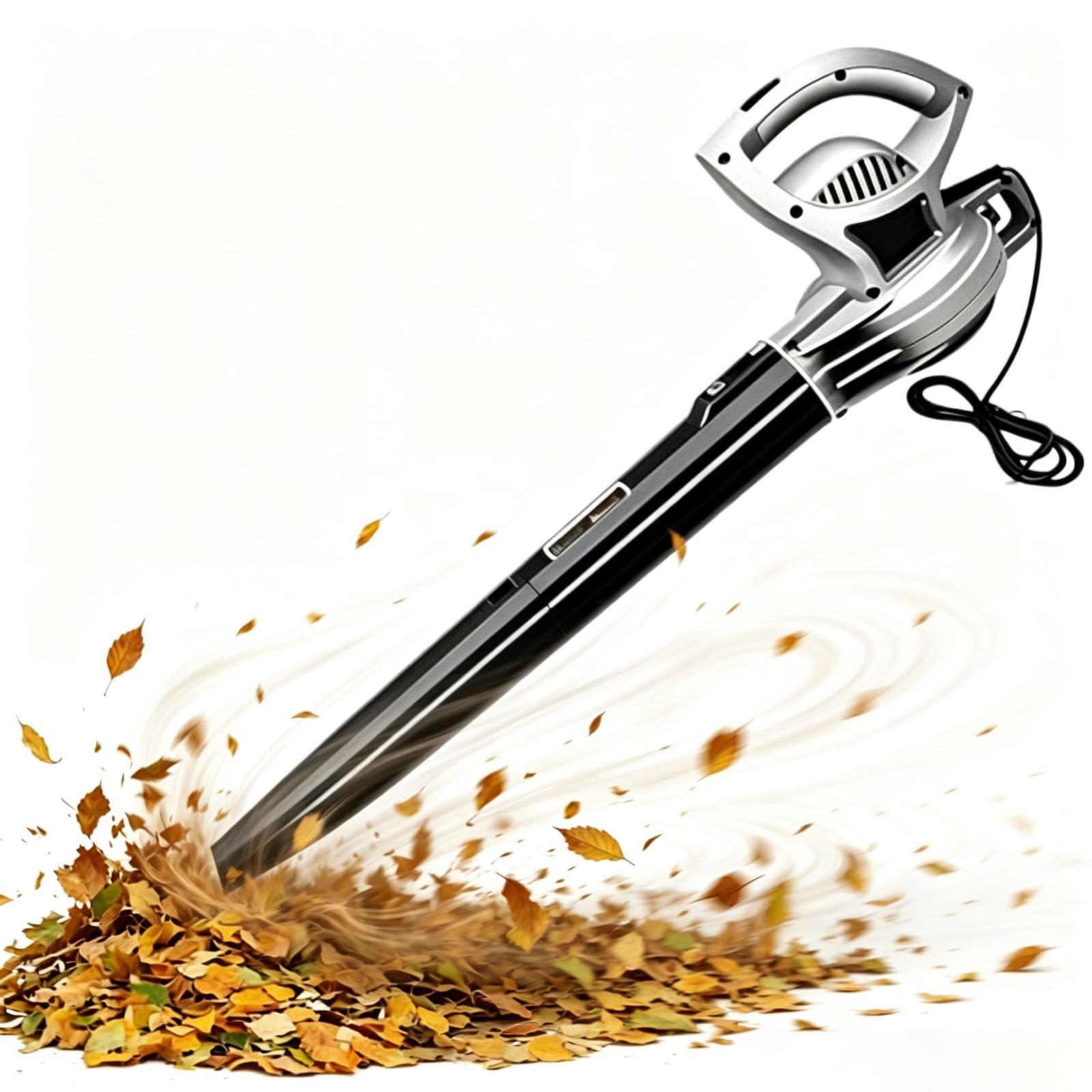Souffleur de Feuilles électrique 2000W, aspirateur de Jardin 260 km/h