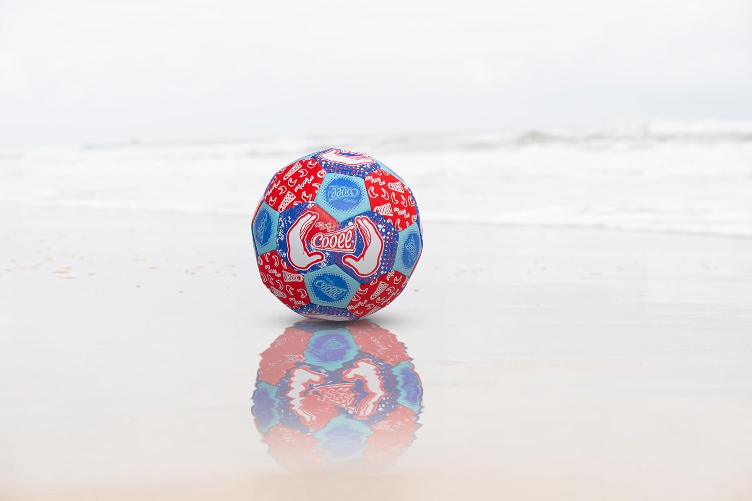 (New Sept) Cooee Neoprene Mini Football - Red (Unit 6)