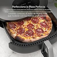 Vista 5 de Typhur Dome 2 AI - Freidora de aire extra grande mejorada con IA, con flujo de aire superior, freidora digital inteligente autolimpiante con cesta