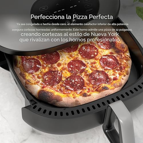 Miniatura 5 de Typhur Dome 2 AI - Freidora de aire extra grande mejorada con IA, con flujo de aire superior, freidora digital inteligente autolimpiante con cesta