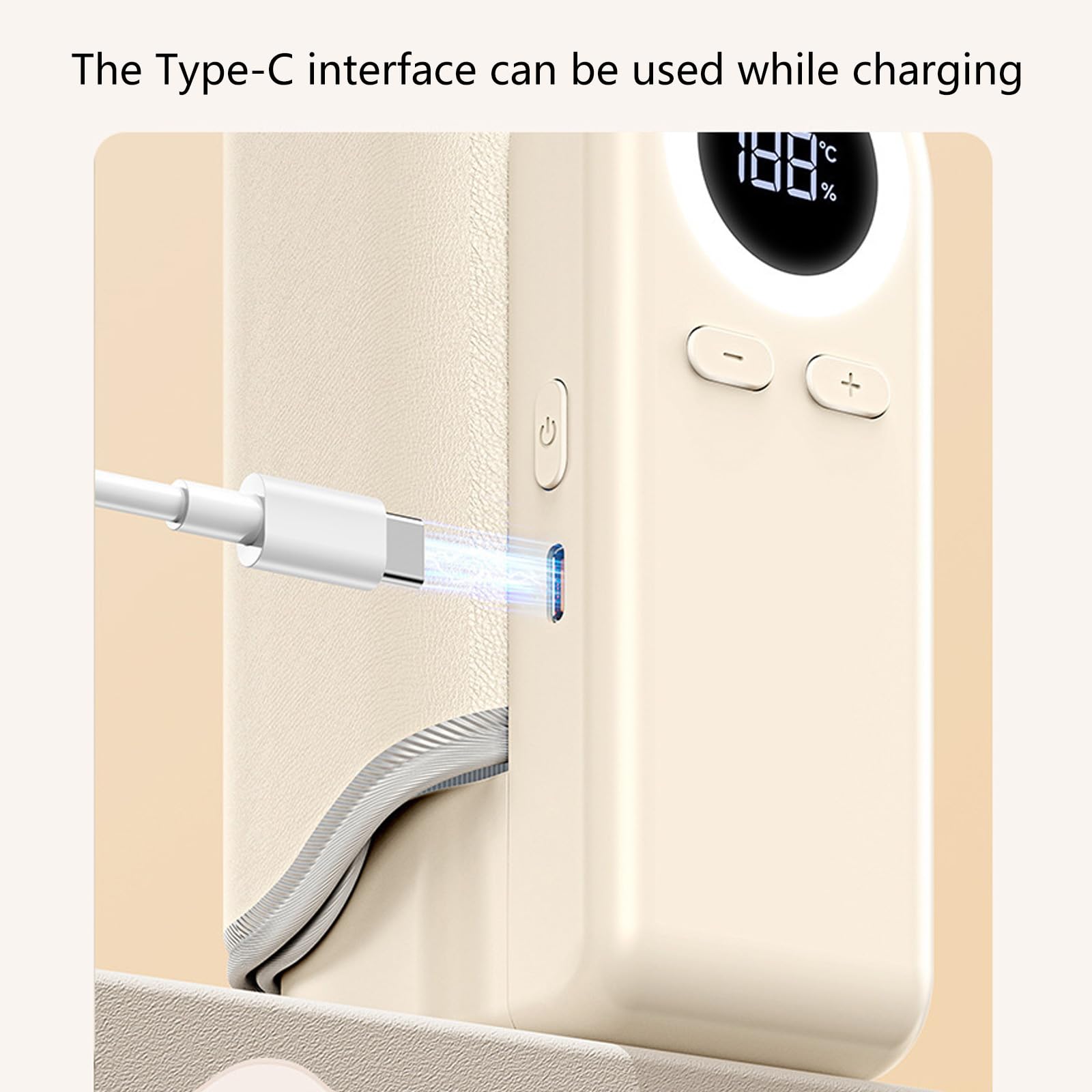 Chauffe-biberon compact 4 en 1 pour bébé - Chauffage rapide - Portable - Rechargeable - Réglable - Étanche