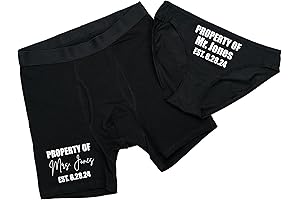 Personalized Couple Matching Underwear Set