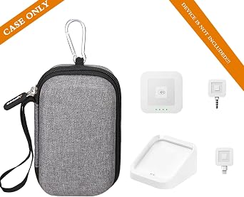 Aproca Case Compatible with Square Dock Reader and Square Contactless Chip Reader, Portable Storage Bag for Accessories (Case Only)