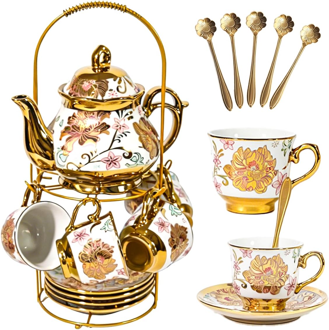 Eritrean coffee ceremony set