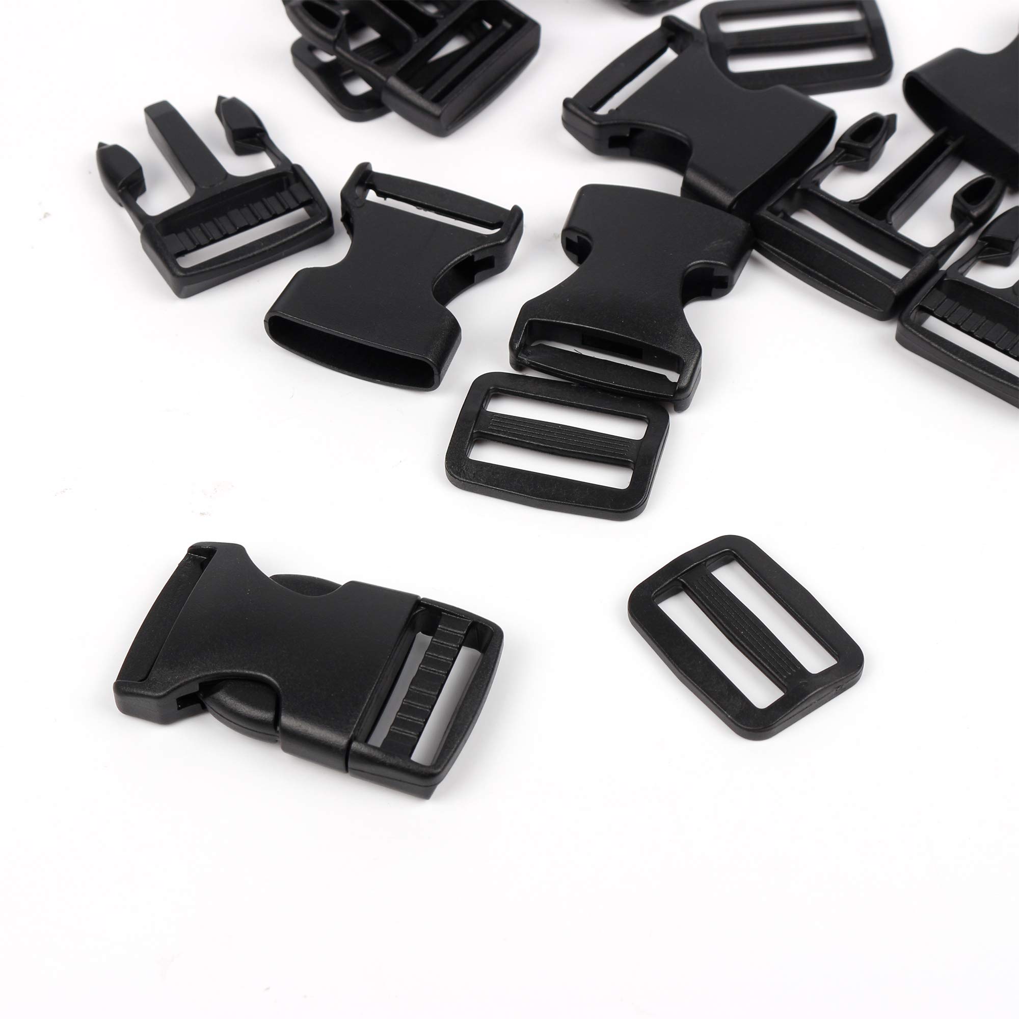 Leichtes Gurtband 2,5 Cm Breit – Mit Schnellverschluss, Grau, Ideal Für Haustierhalsbänder, DIY & Outdoor