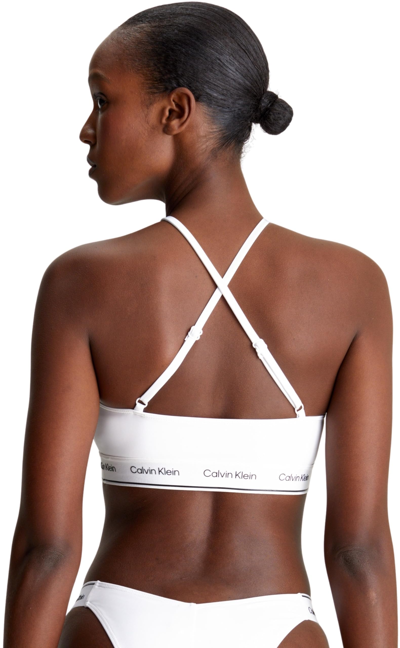 Calvin Klein Top Bikini Donna Bralette senza Ferretto