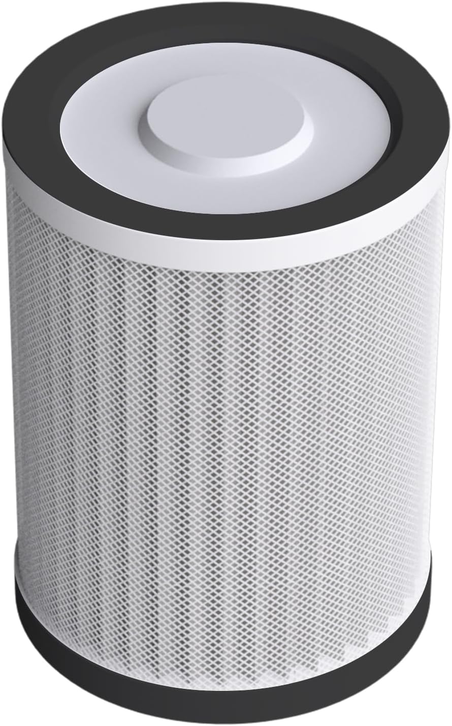 Raycon Portable Air Purifier Replacement Filter RARFIL200-GRA-1, H13 True Hepa with Activated Carbon Layer and Pre-Filter (White)