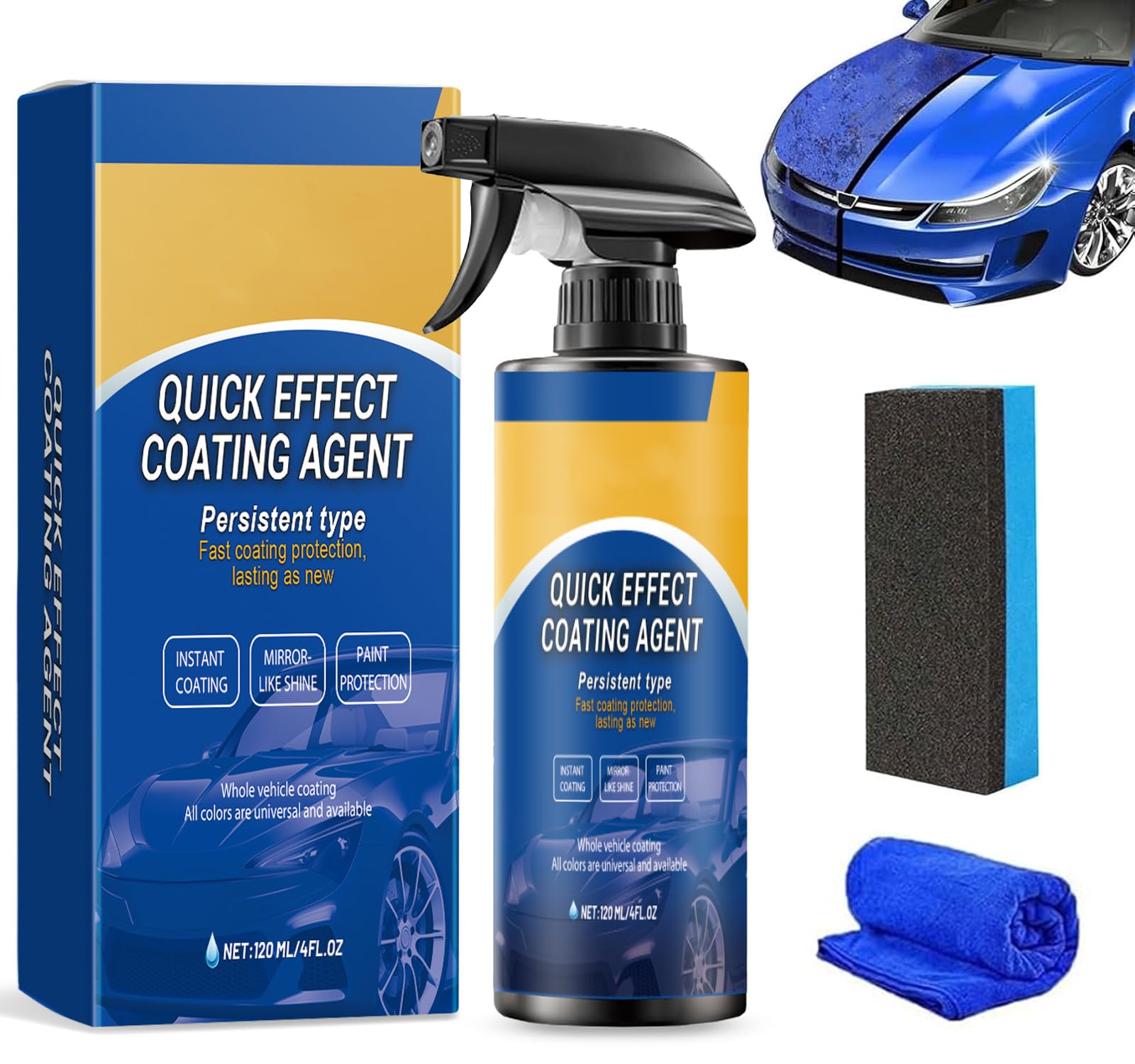 2Stück High Protection 3in1 Spray,3-In-1 Hoher Sch Produktbild-Vorschau 5