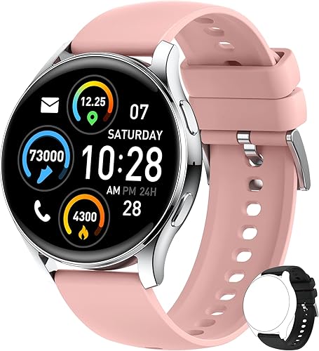 Miniatura 8 de Reloj inteligente para hombres y mujeres hacer o responder llamadas Reloj inteligente Bluetooth para teléfono Android iOS impermeable deportivo