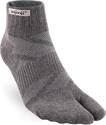 Split-Toe Mini-Crew Cotton