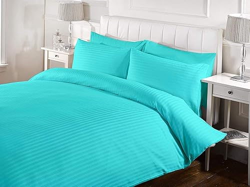 Miniatura 7 de RRlinen - Funda de edredón con cierre de cremallera, 100% algodón, lujosa e hipoalergénica, 800 hilos, ultra suave