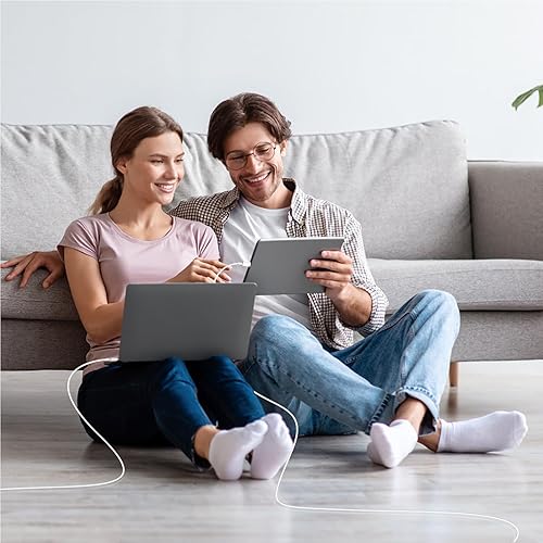 Miniatura 6 de Cable de carga rápida para iPhone 15, cable de carga rápida de 6 pies USB C a USB C de 6 pies y 100 W, cable de carga rápida tipo C a tipo C