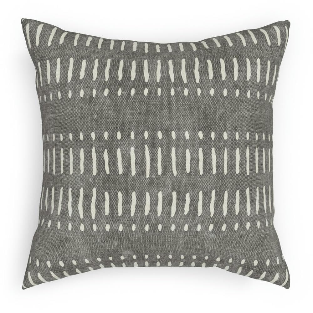 Taies d'oreiller housse de coussin en lin simple de canapé peau de pêche x4