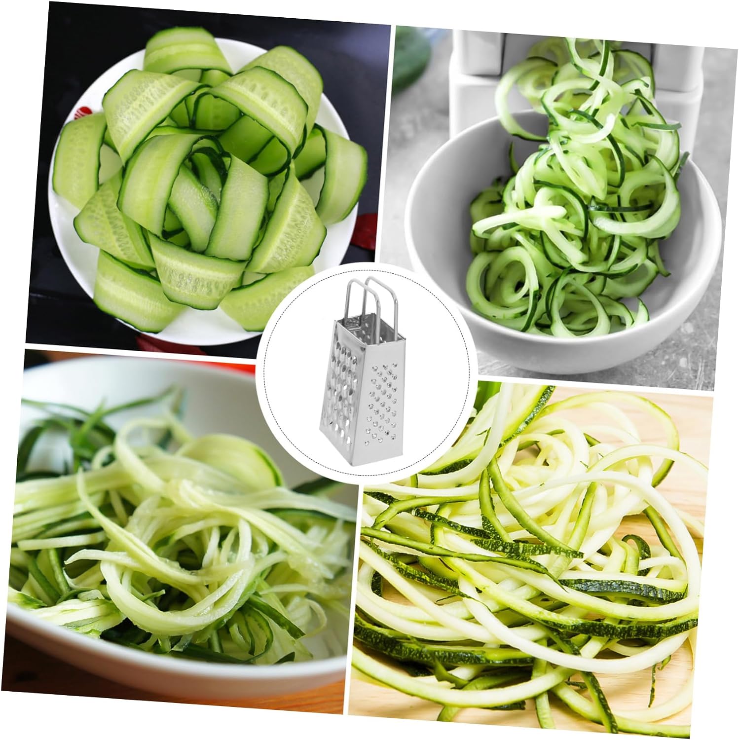 SOLUSTRE 2pcs Mini Stainless Steel Cheese Grater for Hard Shredder Carrot Shredder Vegetable Grater Handheld Slicer
