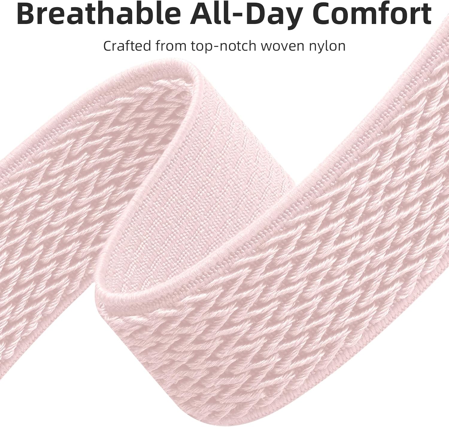 GEAK 20mm Quick Release Replacement Wristband Compatible with Garmin Vivoactive 6 / Vivoactive 3 /Vivoactive 5 Watch Band, Adjustable Stretchy Nylon Solo Loop Elastic Straps for Venu/Venu Sq Men Women - Image 2