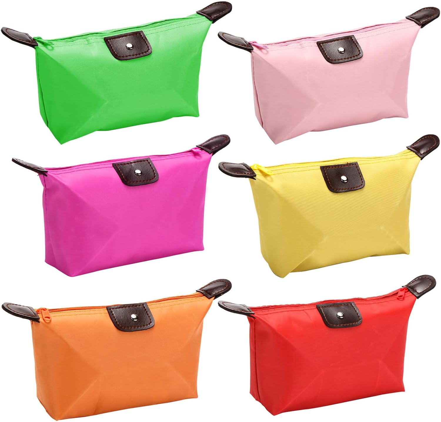 6 stuks kleine make-uptas, make-uptas, draagbare toilettas, mini-reistassen voor make-upkwasten, reistas, cosmeticatas voor reizen, vakantie en dagelijks gebruik (6 kleuren), Meerkleurig, modieus 6 stuks kleine make-uptas, make-uptas, draagbare toilettas, mini-reistassen voor make-upkwasten, reistas, cosmeticatas voor reizen, vakantie en dagelijks gebruik (6 kleuren), Meerkleurig, modieus