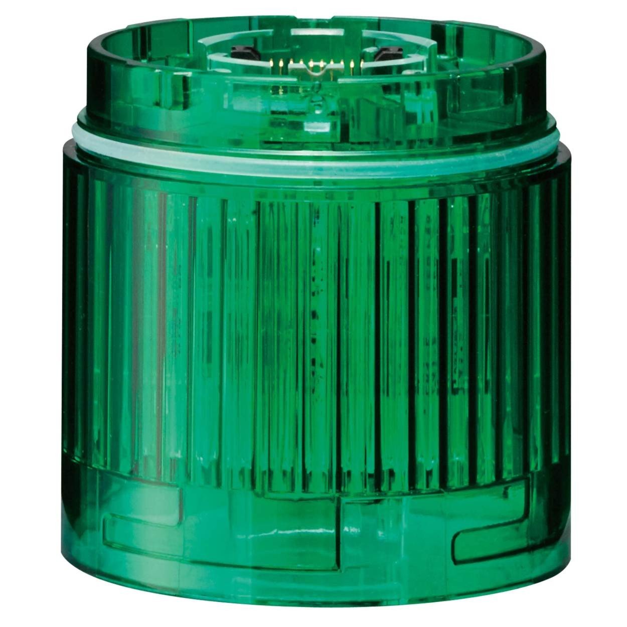 PATLITE LR5-E-G 24 VDC Rating, 50 MM Height, Green Lens Color, LED Module, LR5 Series, Stack Lighting