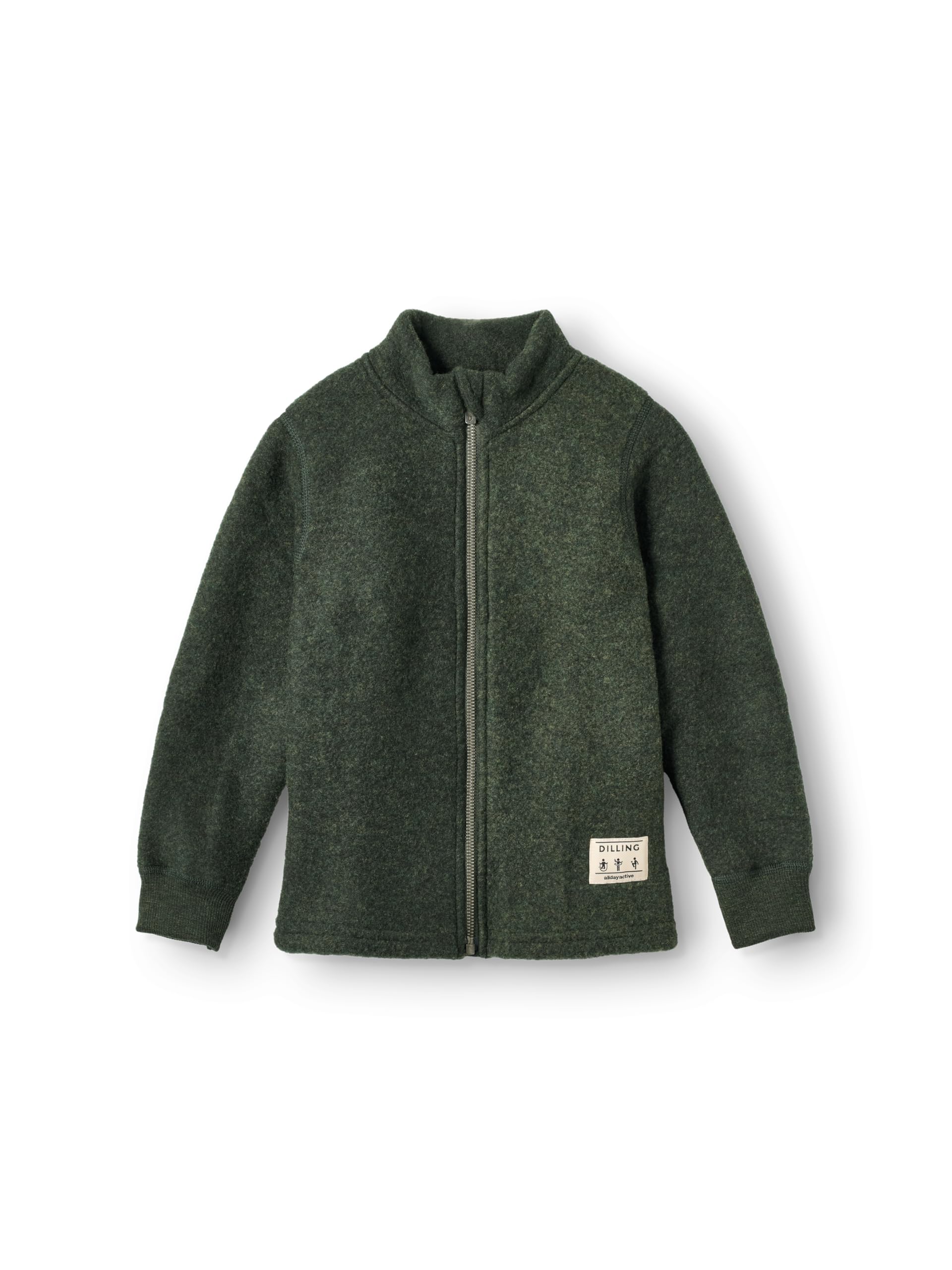 Dilling Kinder Jacke aus Merino Wollfleece