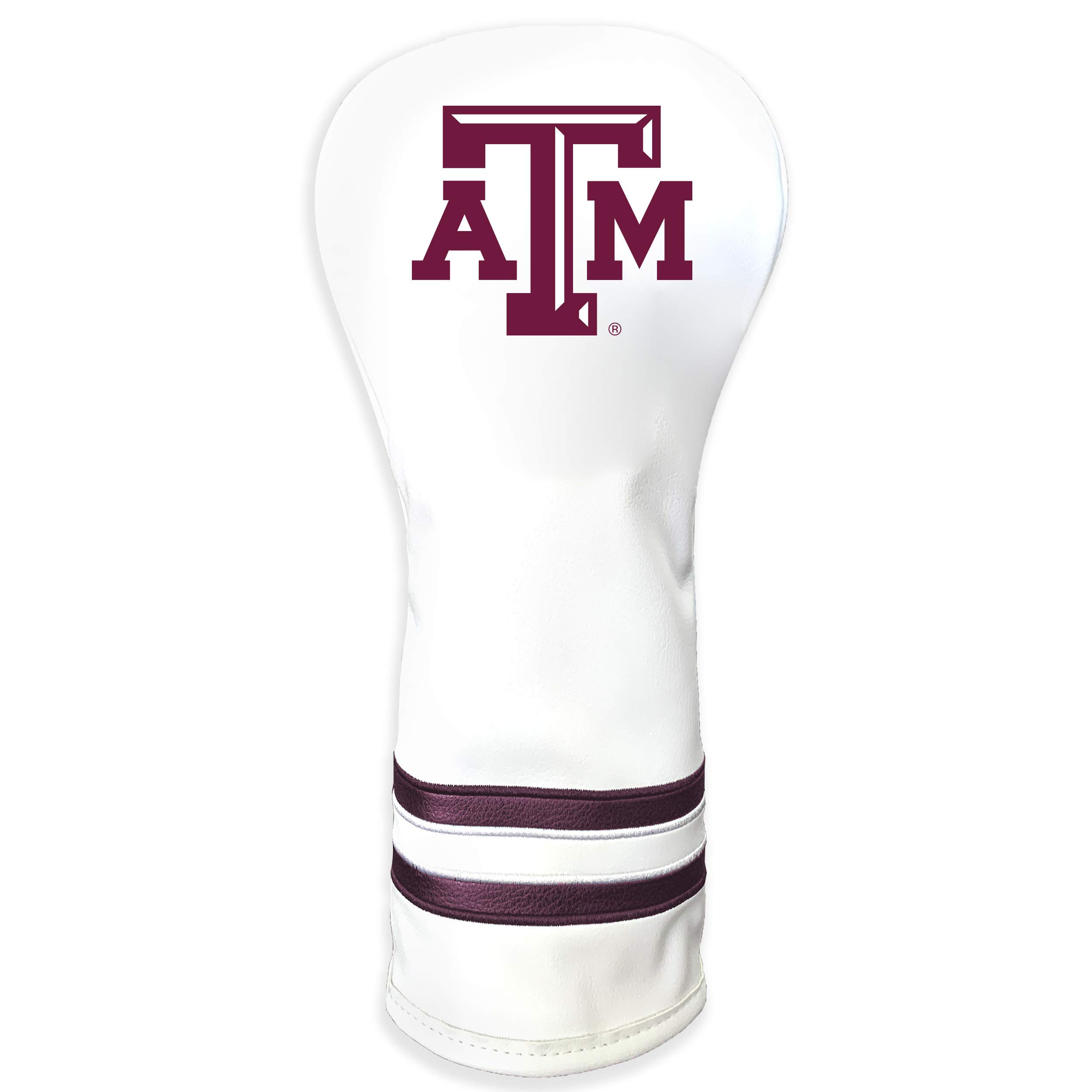 Team Golf NCAA Adult-Unisex White Vintage Fairway Head Cover