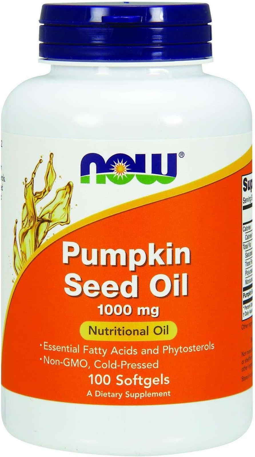 Now Pumpkin Seed Oil 100 mg