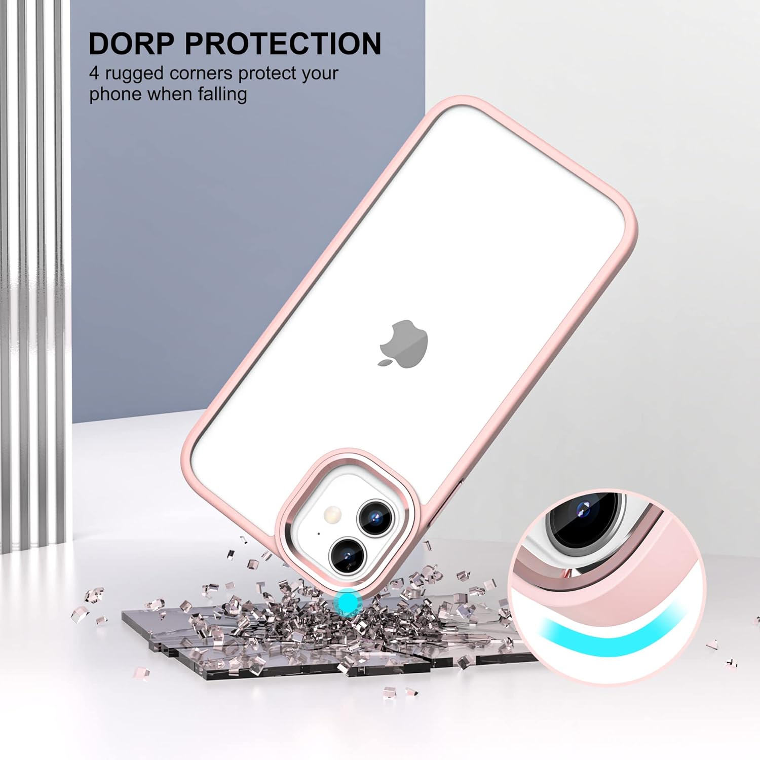 ULAK Clear Glitter iPhone 12 Case Sparkle Bling Liberia Ubuy