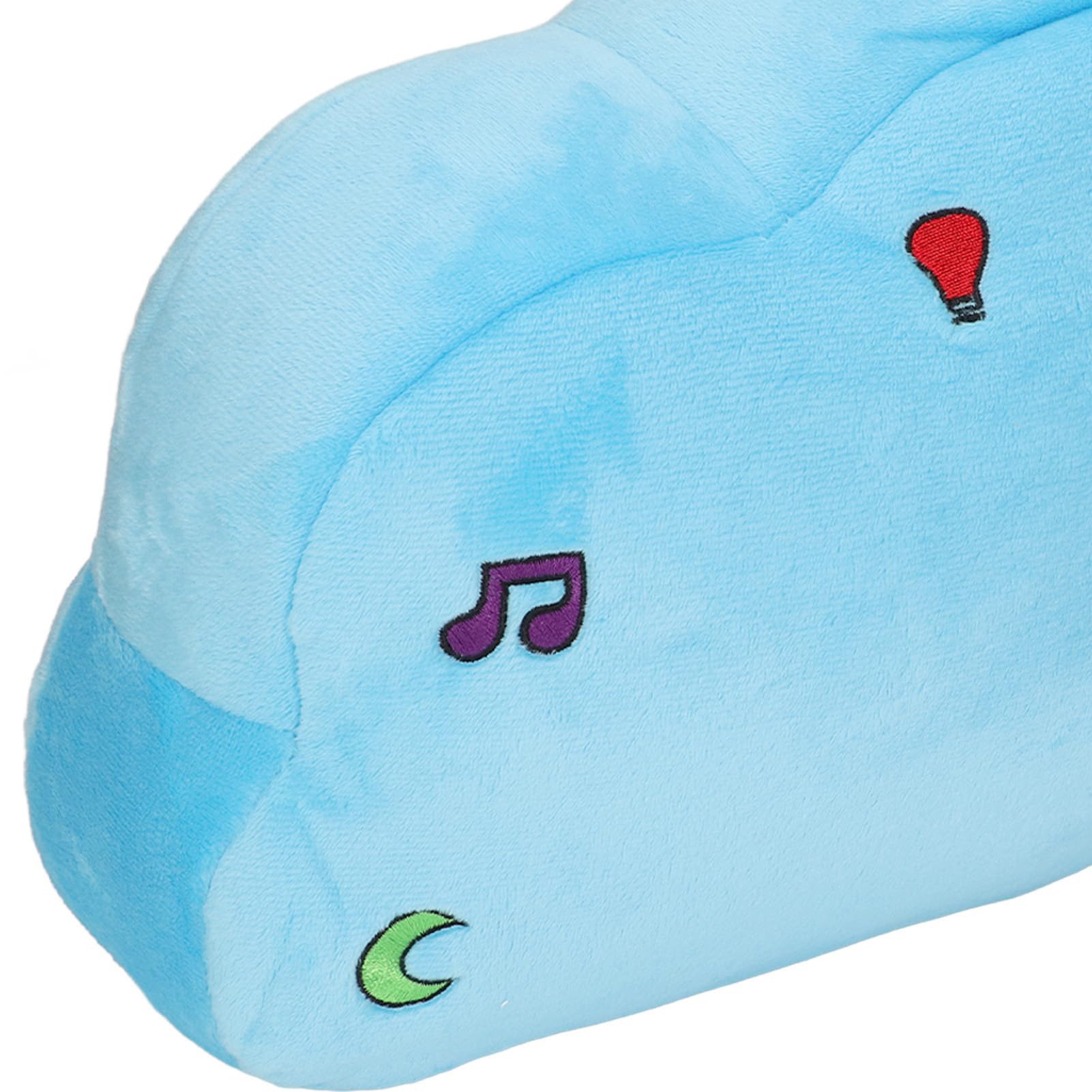 Oreiller coran pour Enfants, Oreiller pour Enfants en Polyester, lumière LED Douce et Confortable pour décorations pour Coussin