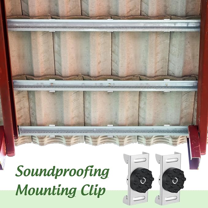 10 Clips Acústicos para Aislamiento de Sonido miniatura 5