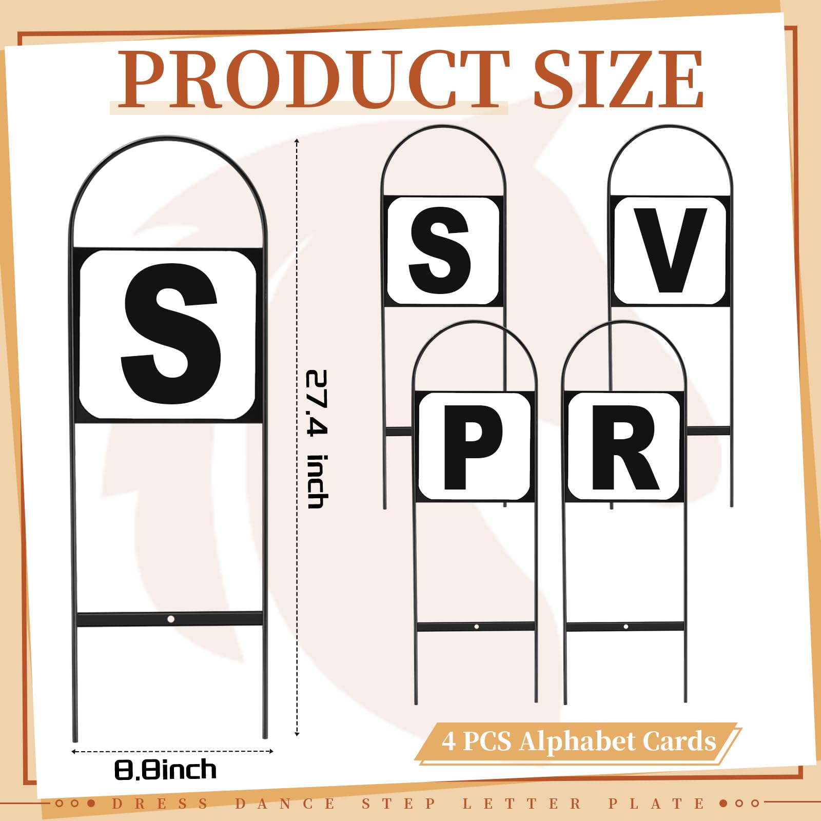 Snapklik.com : Soaoo 4 Pcs Dressage Letters Arena Markers Dressage ...