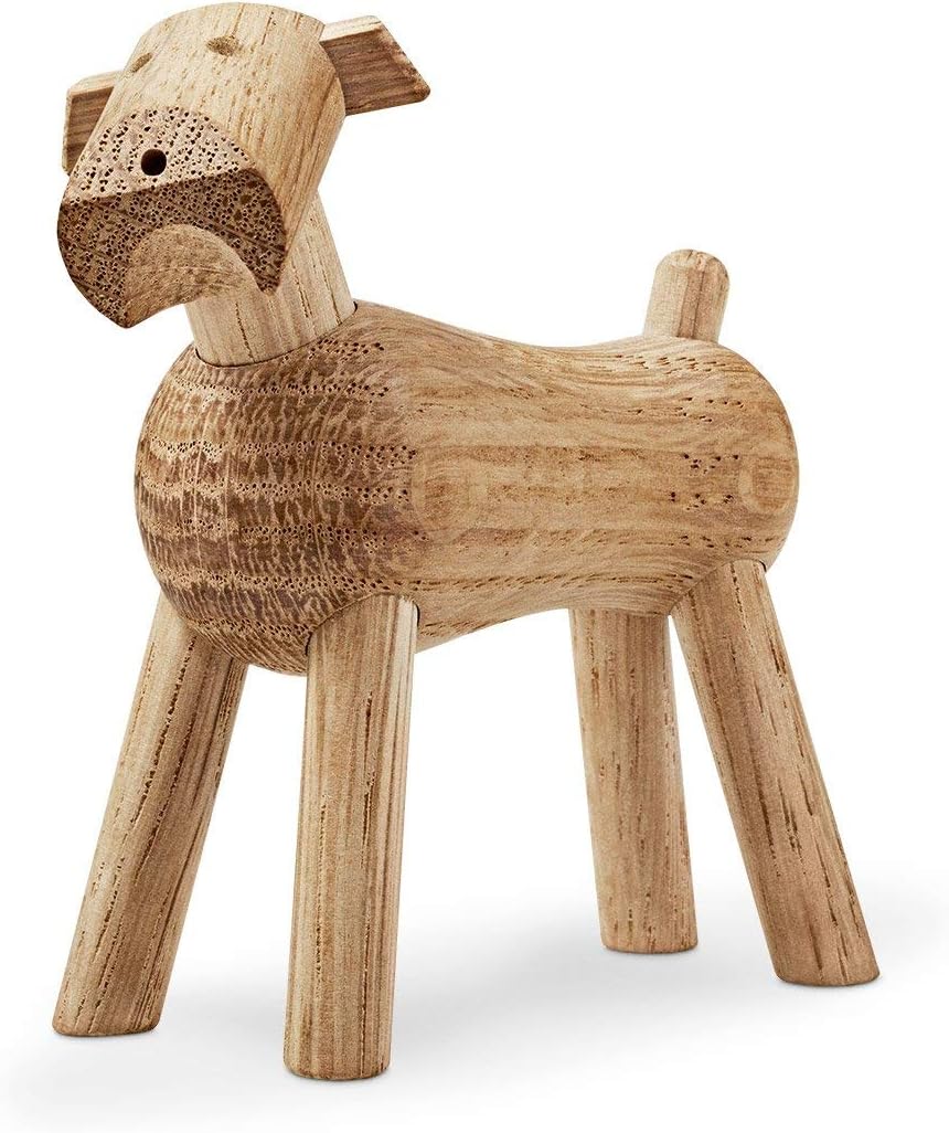 Kay Bojesen Other Animals Tim Wooden Figurine, Oak, 3.3" H, Gift Box Included