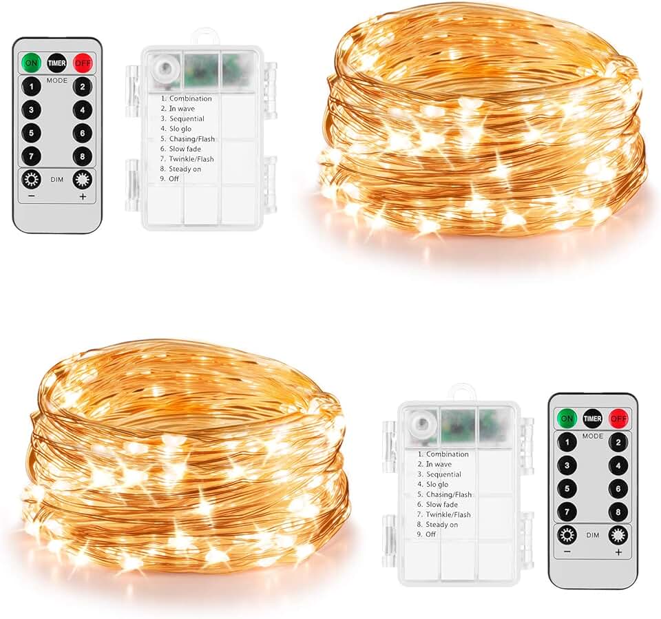 outdoor fairy lights