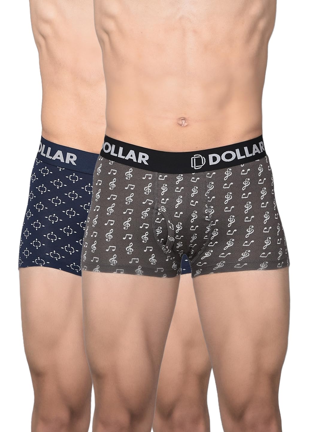 dollar bigboss Men's Assorted Cotton Printed Shuffle Intellisoft Spandex Trunk (Colour May Vary)-picture-36