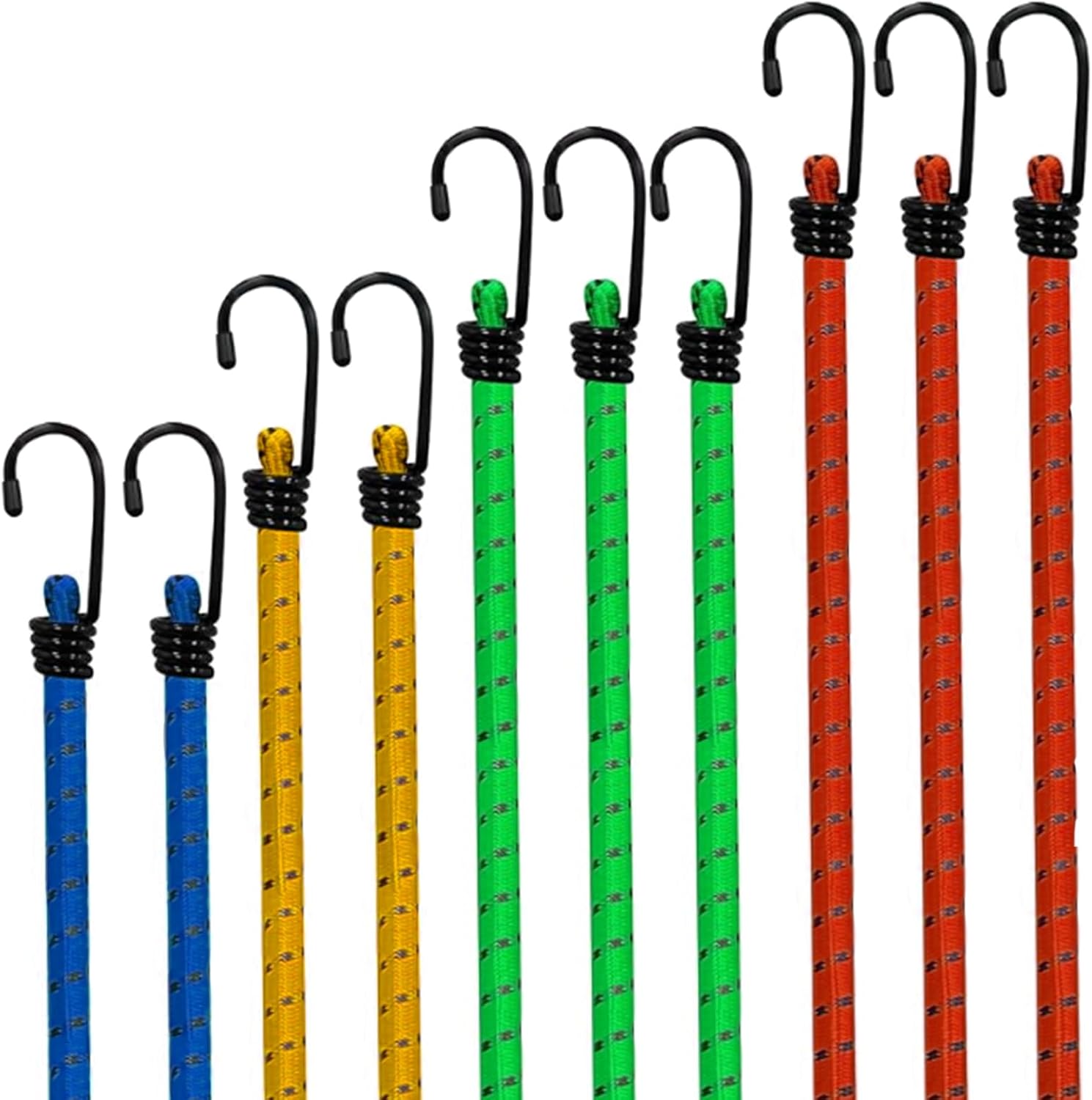 Bungee Cords With Hooks Heavy Duty Bungee Cord Double Braided