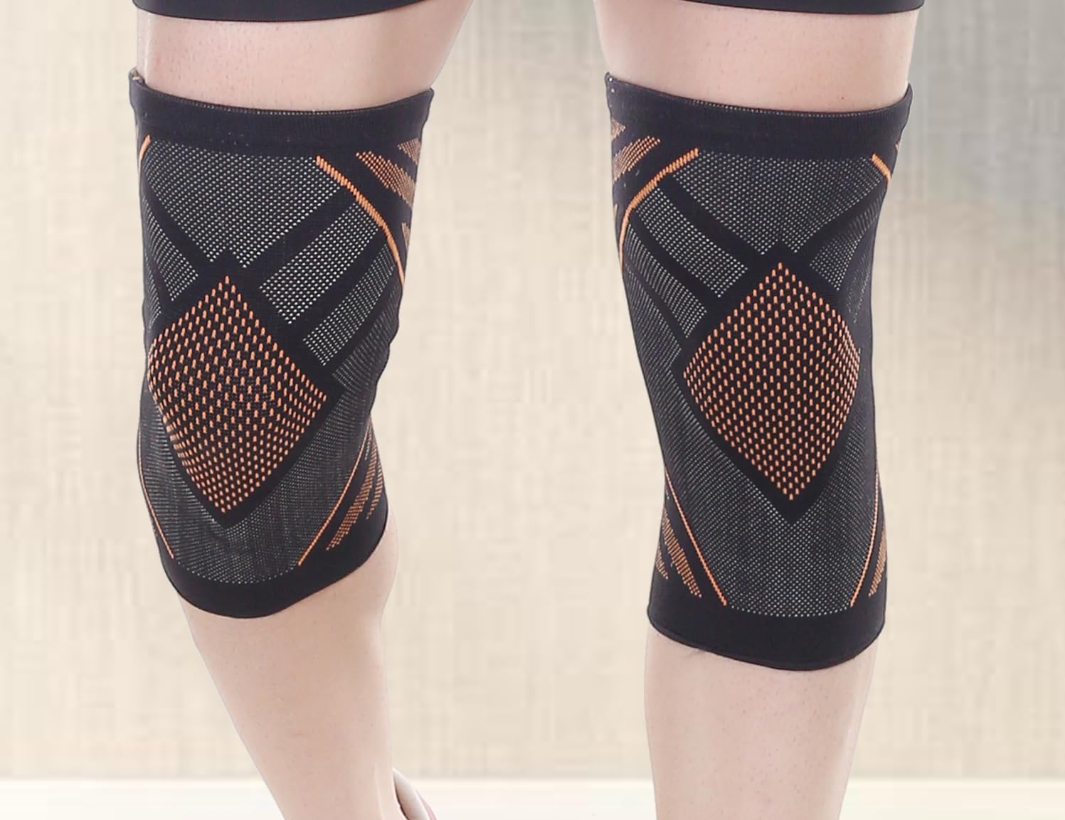 KING FITZ- 3D KNEE CAP SLEEVES SUPPORT COMPRESSION FOR MEN & WOMEN FOR GYM & SPORTS-image-28