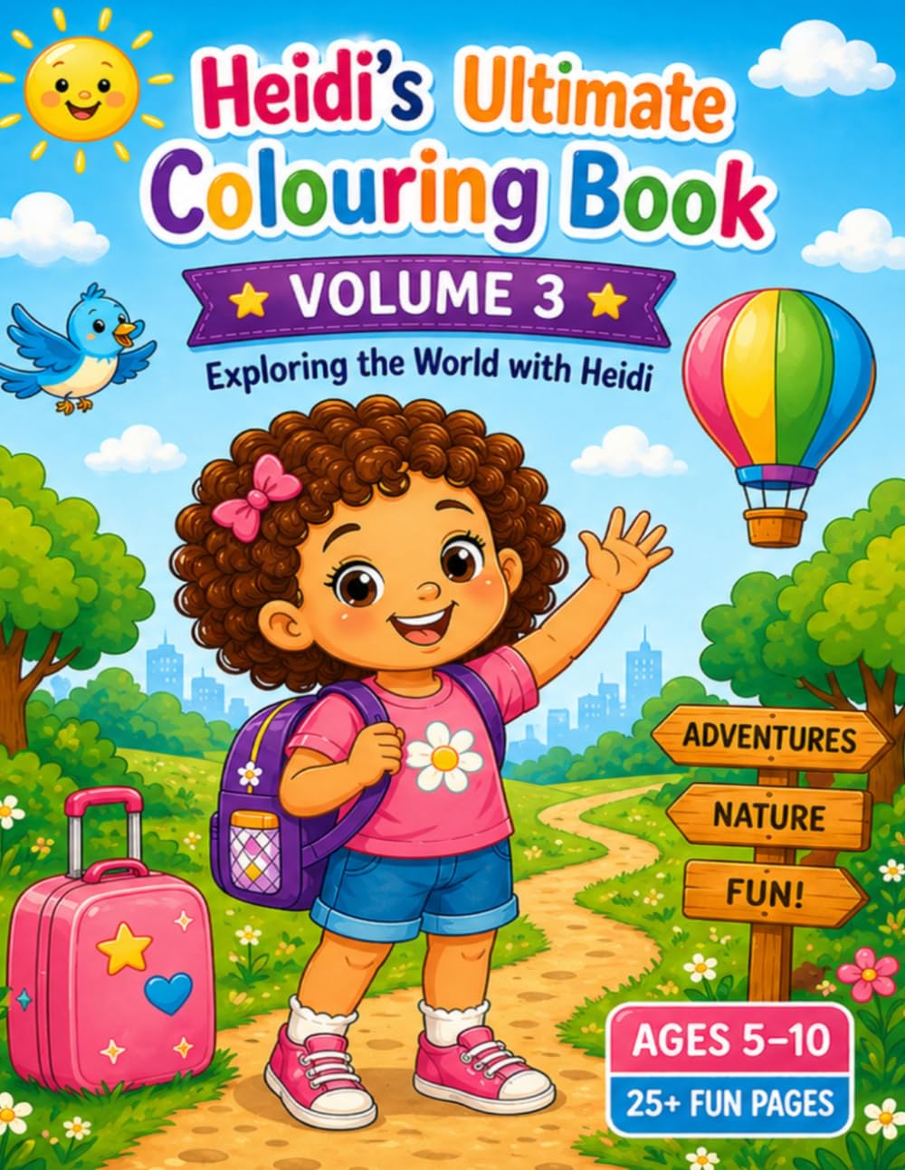 Heidi's Ultimate Adventures Volume 3: Heidi's Adventures and Ultimate Colouring Book