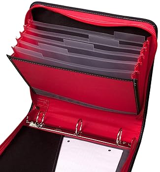 Amazon.com : Mead Zipper Binder with Expanding File, 3 Ring