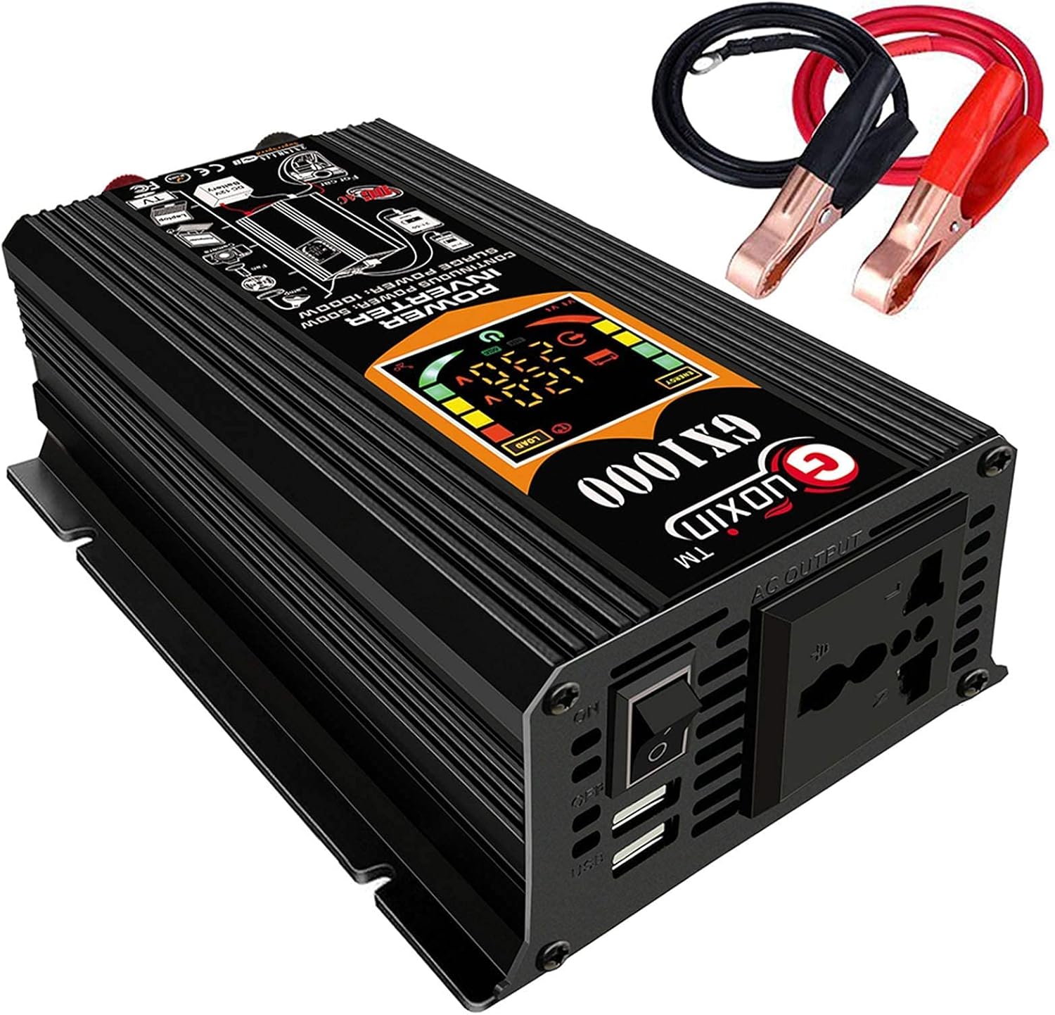 500W Power Inverter 12V to 110V 220V Voltage Converter