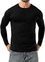 Sailwind Men's Base Layer Thermal Underwear Lightweight Long Sleeve Crew Shirts