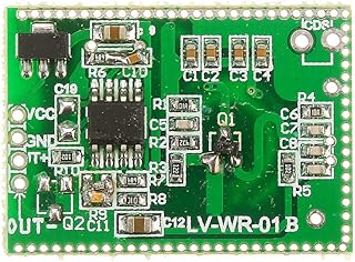 Taidacent Microwave Radar Sensor Module Human Induction Module Smart Sensor Detector LV-WR-01B Smart Motion Sensor Security Monitoring, Intelligent Control System, Lighting Appliances (High Level 5v)