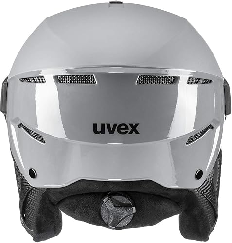 Miniatura 3 de uvex Instinct Visor Pro V, casco ajustable de esquí y snowboard con visera fotocromática integrada para mujeres y hombres, rinoceronte, S
