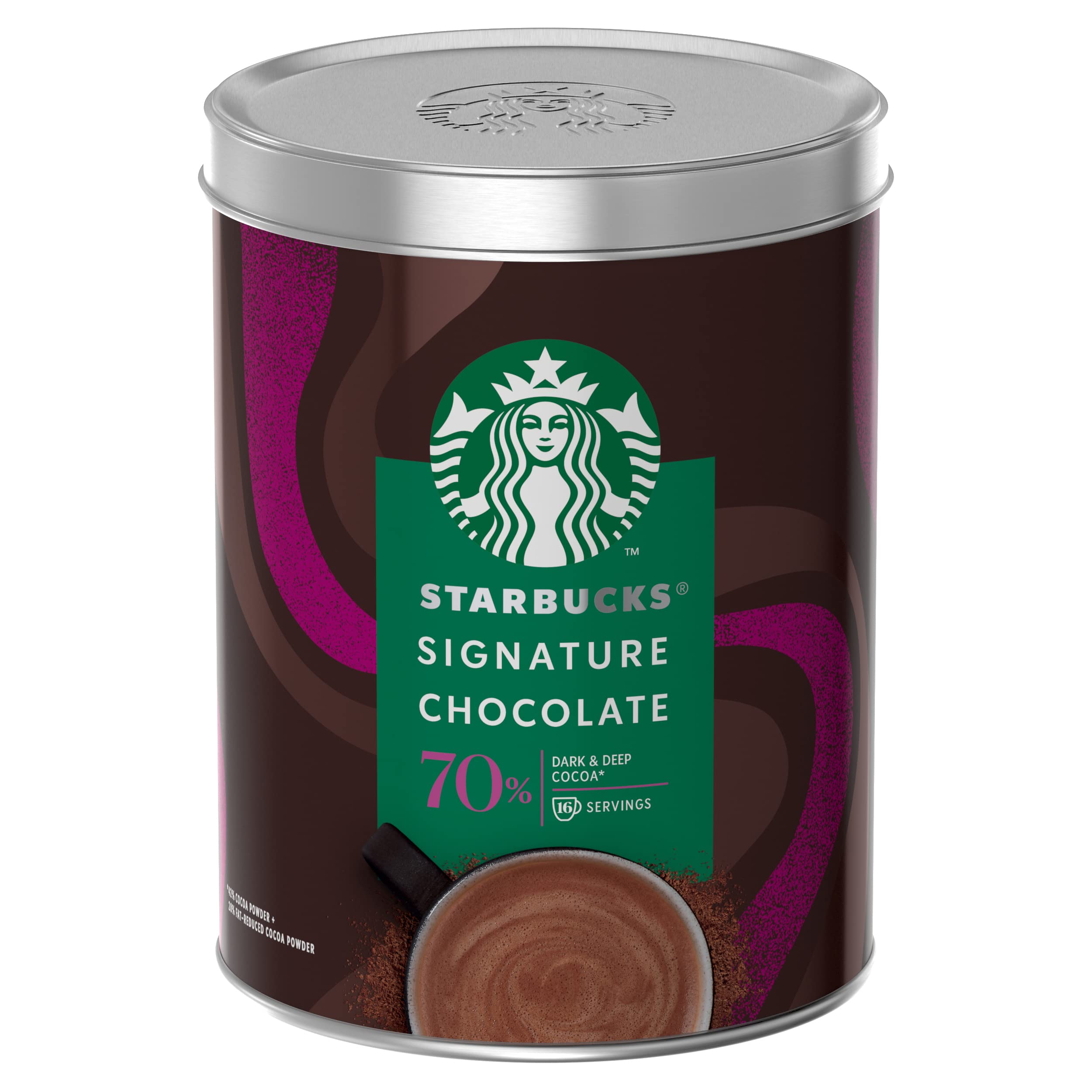Starbucks Signature Chocolate 70% COCOA Soluble 300g (B09RNSNX6B) Amazon Price History, Amazon Price Tracker