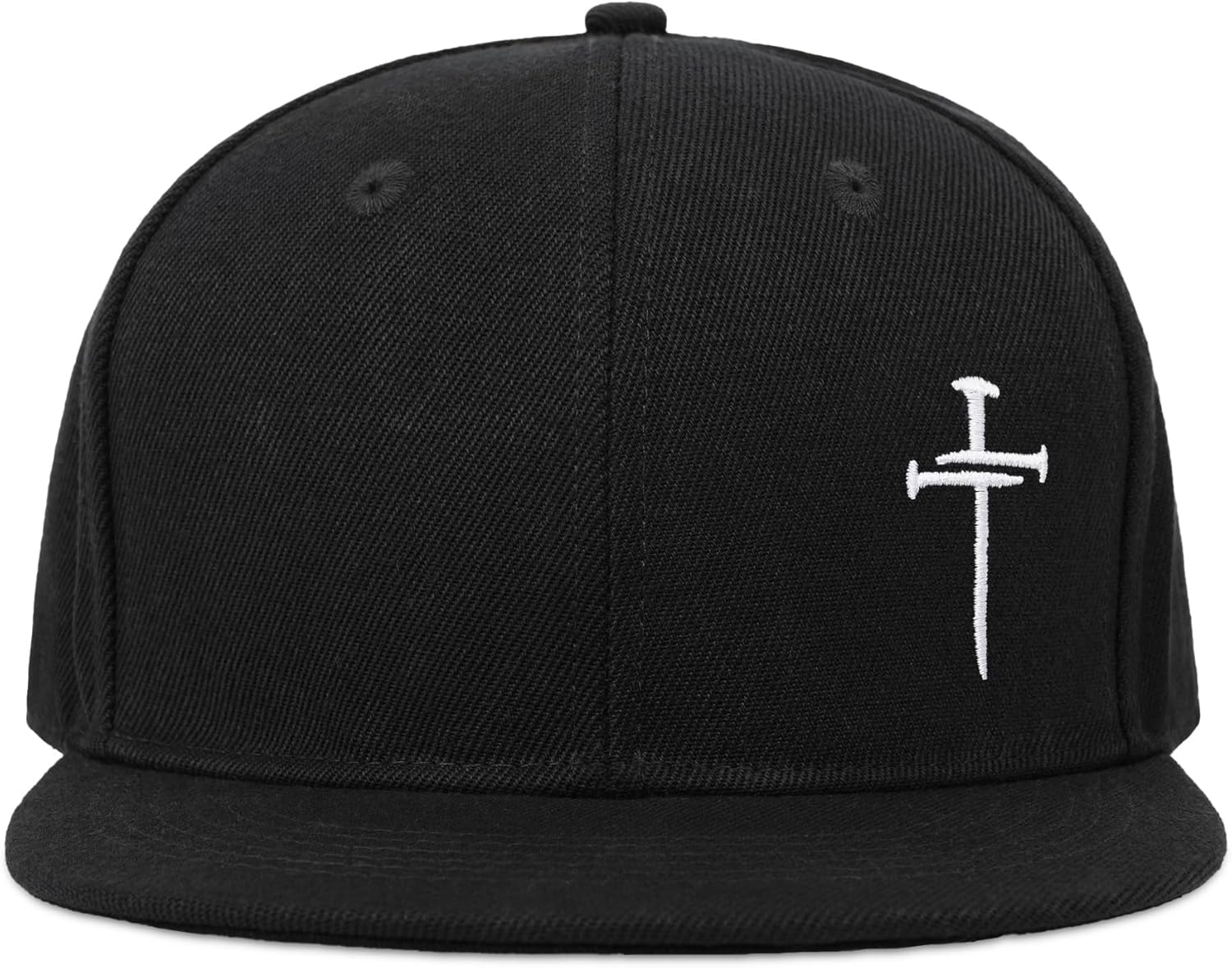 Christian Hats for Men Women - Cross Faith Flat Snapcback Hats - Religious Gifts for Thanksgiving Christmas - Image 2