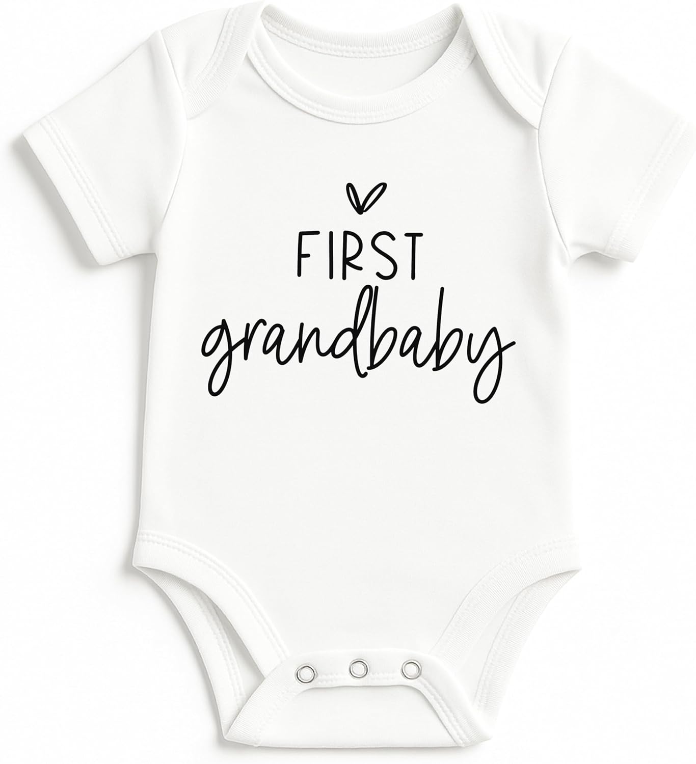 Bump and Beyond Designs Pregnancy Announcement, First Grandbaby Gift for Grandparents Infant Bodysuit