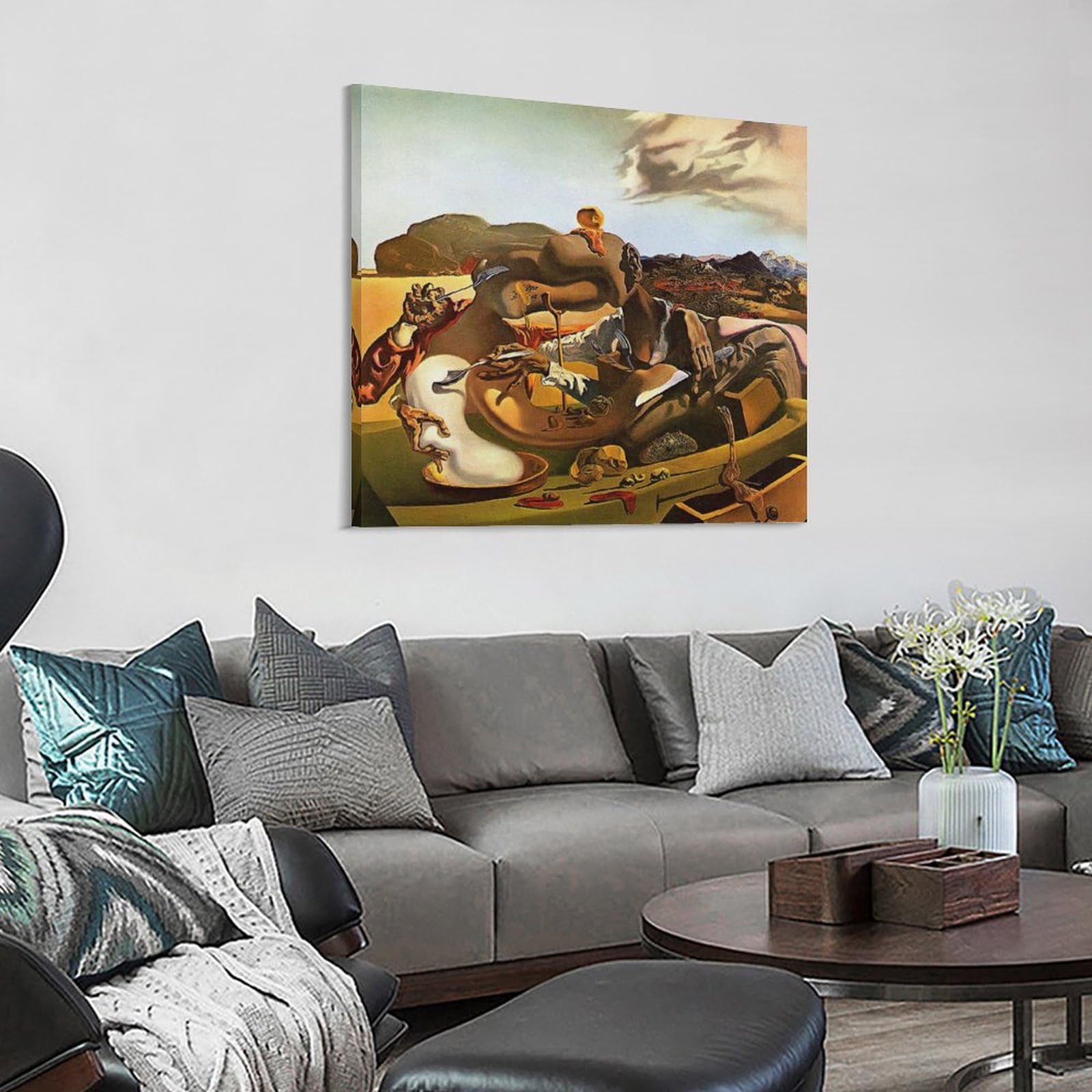 Amazon.co.jp: サルバドール・ダリ「秋のカニバリズム」ポスター