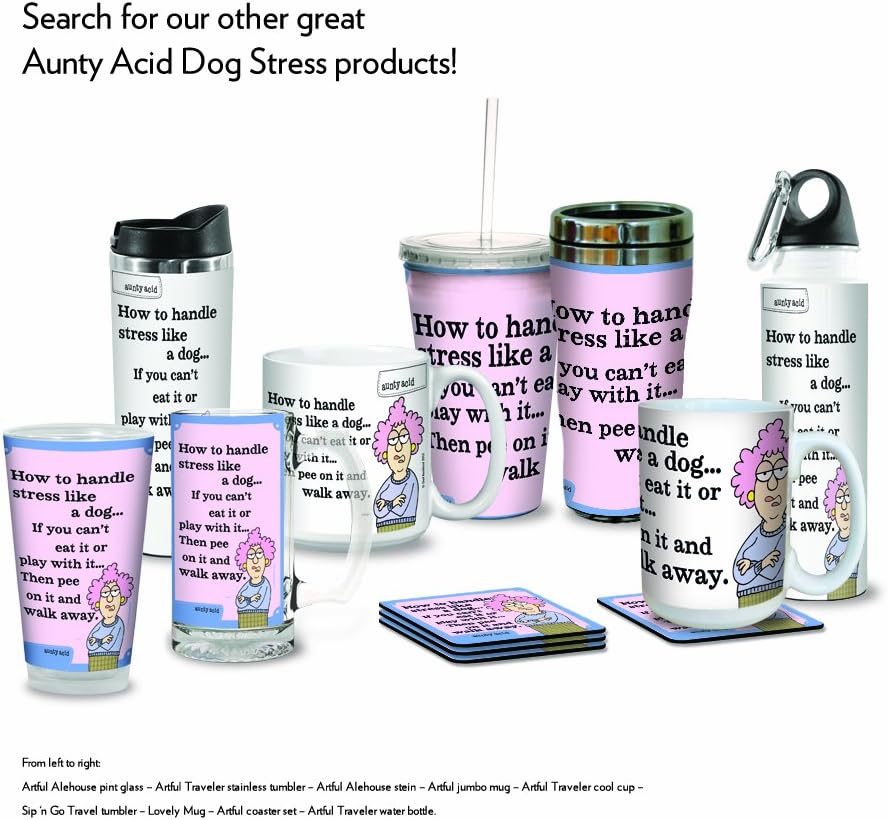 Exclusive Discount 50% Price Aunty Acid Funny Extra Large Mug, 20-Ounce Jumbo Coffee Cup, Hilarious Gag Gift for Dog Lovers, Women, Men, Dog Stress XM27855 - Tree-Free Greetings Get Popular Offer Aunty Acid Funny Extra Large Mug, 20-Ounce Jumbo Coffee Cup, Hilarious Gag Gift for Dog Lovers, Women, Men, Dog Stress XM27855 - Tree-Free Greetings