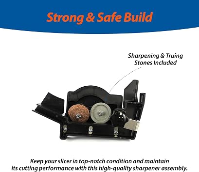 National Band Saw Meat Slicer Sharpener Replacement Parts - Compatible with Bizerba SE12, SE12D, GSP, GSPH - Direct Replacement Sharpener Assembly, Durable Meat Slicer Parts for Precision Cutting