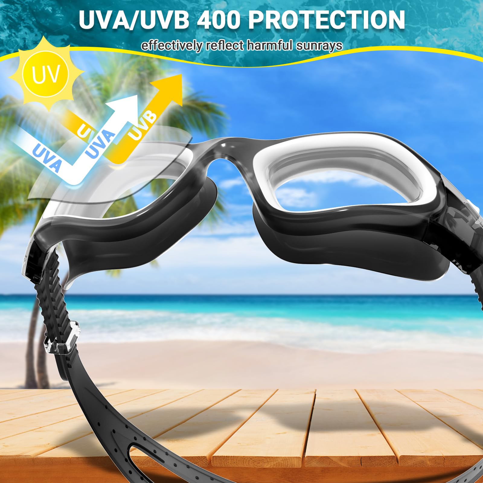 Winline Occhialini da Nuoto Anti-Appannamento Anti-leak Protezione UV Visione Chiara,Occhialini nuoto polarizzate/non polarizzate per Uomo Donna Adulti e Adolescenti